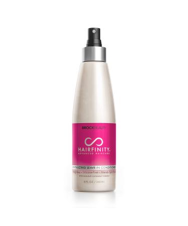 Hairfinity Revitalizing Leave In Conditioner - Biotin Growth Treatment for Dry  Damaged Hair and Scalp - Silicone Free Heat Protection Formula Mends Split Ends with Quinoa and Jojoba Oil 8 oz