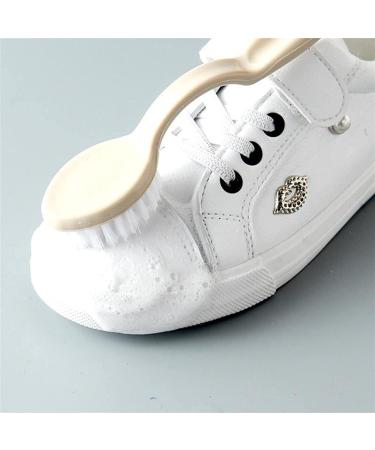 HAIBING Brush Home Shoes Brushes Multi-Function Long Handle Double-end Shoe Brush White Shoes Cleaner Plastic Soft Hair Washing Cleaner for Shoes Home Accessorie Bathroom Tool Shoe Brush Grey - Buy Online on GoSupps.com