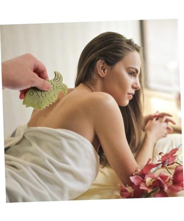 Beaupretty 6-Piece Jade Kamm Set - Scalp Massage Combs & Gua Sha Tools for Hair Care | Premium Jade Head Massage Tools - Buy Online on GoSupps.com