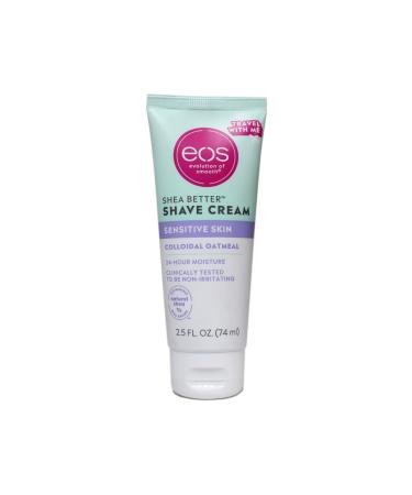 EOS Shea Better Shave Cream Sensitive Skin Colloidal Oatmeal Travel Size 2.5 fl oz