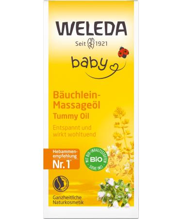 Weleda Baby Tummy Oil (50ml) | Soothing and Calming Formula for Infant's Digestive Comfort - Buy Online on GoSupps.com