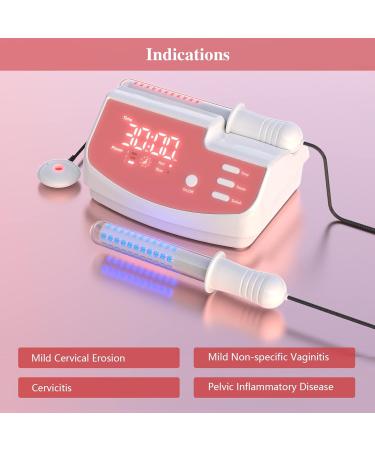 KTS Red & Blue LED Light Therapy Device for Vaginal Care - Rejuvenation & Inflammation Relief for Women | Home Use - Buy Online on GoSupps.com