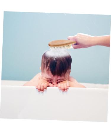 Hohopeti Scalp Massager Grooming Hairbrush - Natural Massaging Shower Comb for Hair Detangling and Head Massage - Buy Online on GoSupps.com