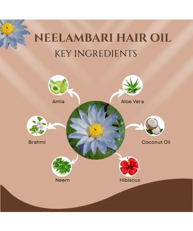 Buy Adivasi Neelambari Hair Oil for Hair Growth | 100ml | Ideal for Men & Women - International Shipping Available - Buy Online on GoSupps.com