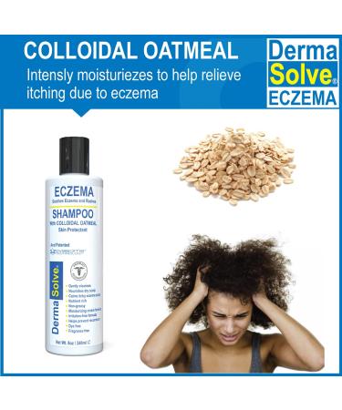 Eczema Relief Shampoo & Conditioner Combo Pack by DermaSolve - Steroid-Free Scalp Therapy for Kids, Babies, and Adults - Buy Online on GoSupps.com