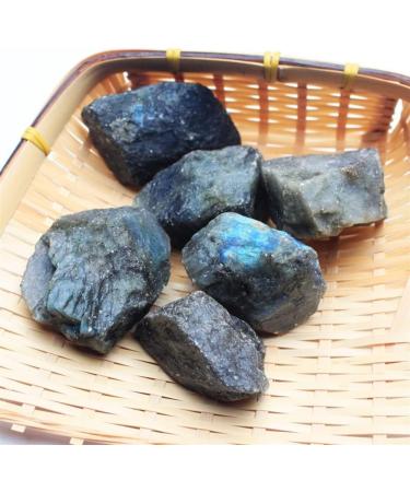 Crystal 100g Natural raw Labradorite Tumbled Stone Rough Stones Quartz Crystals Stone - Buy Online on GoSupps.com