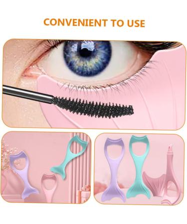 MAGICLULU Mascara Brush Lash Mascara Professional Makeup Brushes Guide Pink Woman Cosmetics Airfoil 15X5.7CM Pink - Buy Online on GoSupps.com