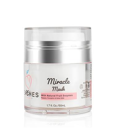 Miracle Skin Facial Mask (1.7 Oz) - Face Masks Skincare with Beeswax Avocado Oil Pumpkin and More - Hydrating Face Masks to Remove Dead Skin Cells