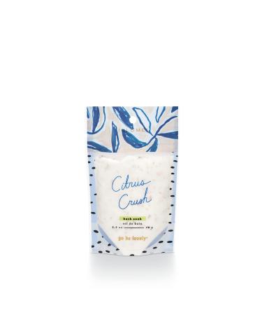 Illume Go Be Lovely Citrus Crush Bath Soak  2 L x 2 W x 1 H