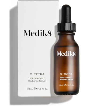 Medik8 C-Tetra - Lipid 7% Vitamin C Radiance Serum - Smoothing Brightening & Nourishing - Perfect For New Vitamin C Users or Sensitive Skin - 30ml - Buy Online on GoSupps.com