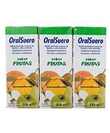 CSTLL Oralsuero Fruta Brik 200 ml Pack of 3 U
