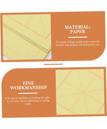 EXCEART 50pcs Brush Calligraphy Paper Accessories Child Aldult - Buy Online on GoSupps.com