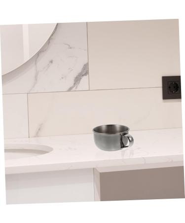 Beavorty Stainless Steel Shaving Soap Dish Set - 10x8.5cm | Bubbly Foam Container for Men s Shaving Needs - Buy Online on GoSupps.com