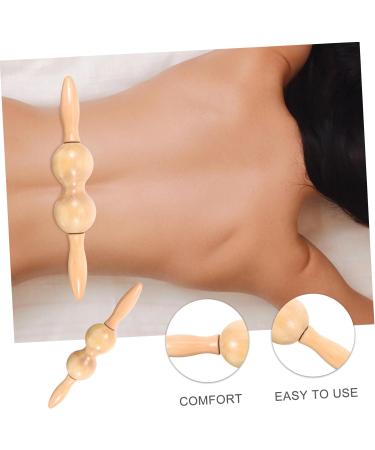 Buy Sosoport Meridian Massage Device - Manual Roller for Neck Back & Leg Relief - Acupuncture & Fascia Massage - 31x6cm - Buy Online on GoSupps.com