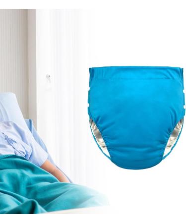 Perfect Reusable Cloth Diapers for Adults - Leak-Proof Washable Durable Incontinence Pants for Seniors - Breathable Fast-Drying Blue - Buy Online on GoSupps.com