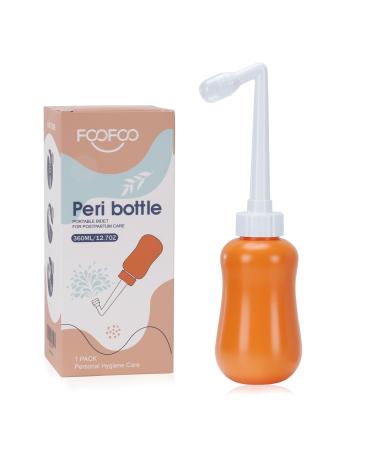 Peri Bottle for Postpartum Care for Postpartum Essentials Feminine Care Orange