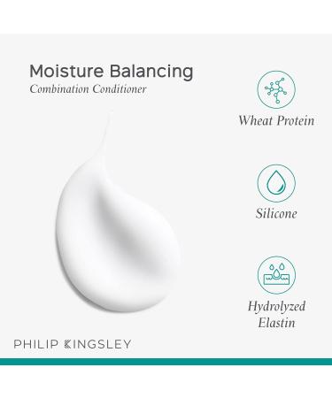 Philip Kingsley Moisture Balancing Conditioner 75ml - Nourishing Hydration for All Hair Types | International Shipping Available - Buy Online on GoSupps.com