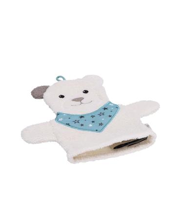 Sterntaler Baby Unisex Washing Glove | GOTS Certified Eisbear Play & Wash Glove for Babies - International Shipping Available - Buy Online on GoSupps.com