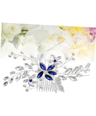 FRCOLOR Flower Hair Comb 1pc Pearl Wedding Comb Combs for Women Hair Barrettes for Women Tiara Comb for Bridal Alloy Comb Hair Comb Dress Bride Bridal Hair Comb - Buy Online on GoSupps.com