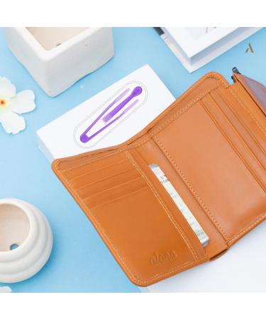 Toulifly Contact Lenses Tweezers & Cleaner | 2-Piece Set with Storage Case (Purple) Easy Insertion & Care - Buy Online on GoSupps.com