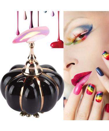 Buy Magnetic Nail Tips & Chalk Holder - Black Nail Art Display Stand for DIY Practice & Manicure | International Shipping Available - Buy Online on GoSupps.com