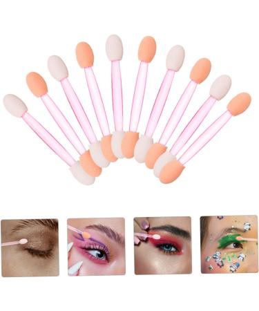 Ipetboom 100pcs Eye Shadow Stick Dual-side Eyeshadow Makeup Eye Patch Sponge Emulsion Pink Woman 7.5x0.5cm Pink - Buy Online on GoSupps.com