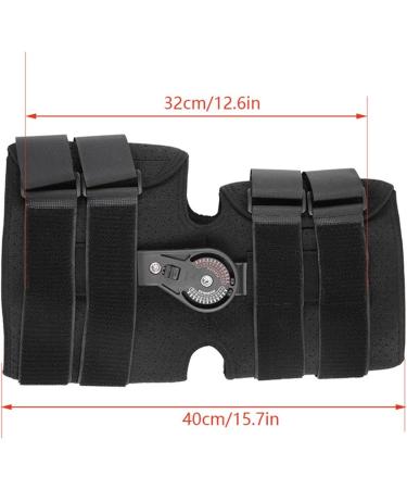 Semme Adjustable Knee Orthosis Support - Foldable Knee Brace for Meniscus Injury & Ligament Sprains - Unisex (1 Pack) - Buy Online on GoSupps.com