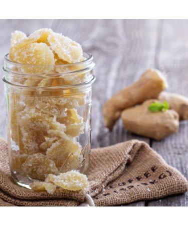 Oh! Nuts Ginger Candy | Chewy Gummies for Snacking, Nausea, Morning & Motion Sickness | 1lb Bulk Bag of Certified Kosher Bits - Buy Online on GoSupps.com