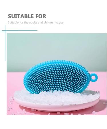 Soft Silicone Toddler Scalp Massage Pad Set - 3pcs | Gentle Bath Shampoo Scrubber for Children | Parent-Child Bonding Bath Care Tool - Buy Online on GoSupps.com