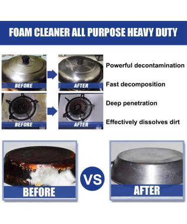 Bubble Cleaner Foam North Moon Bubble Cleaner Foam Foaming Heavy Oil Stain Cleaner Kitchen Bubble Cleaner Spray All Purpose Rinse Free Cleaning Spray (30ML 1Pcs) - Buy Online on GoSupps.com