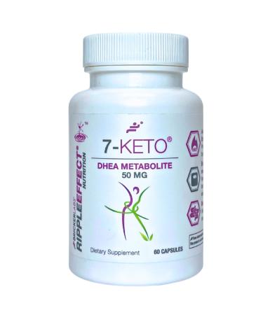 Bricker Labs 7-Keto DHEA Metabolite 50 mg Dietary Supplement for Metabolic Support and Energy Balance 60 Capsules