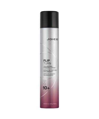 Joico Flip Turn Volumizing Finishing Spray | For Most Hair Types | Humidity Protection | Hold Level 10+ | Protect Against Pollution & Harmful UV | Paraben & Sulfate Free | 72 Hour Hold 9 Fl Oz (Pack of 1)