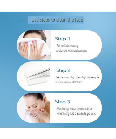 Usiveinborn Blackhead Remover New Usiveinborn Tweezers Stainless Steel Facial Blackhead Remover Tweezers (1set) - Buy Online on GoSupps.com