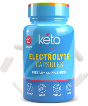 Keto Vitals Electrolyte Capsules - Original Keto Electrolyte Pills for Hydration | Calorie-Free & Carb-Free | Shop Internationally - Buy Online on GoSupps.com