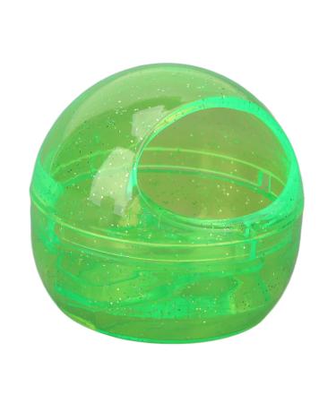 Nail Bit Cleaning Box Nail Clean Brush Box Manicure Cleanse Portable for Home (Green)