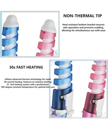 Best Auto Curling Iron - Fast Heating Rechargeable Curling Wand for Effortless Waves - Ideal for All Hair Types - Buy Online on GoSupps.com