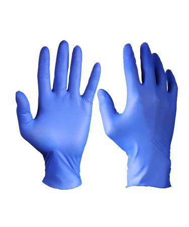 PEIPU Nitrile Gloves Medium 100-Count 4 Mil Powder Free - Latex Free Disposable Cleaning Service Gloves (Pack of 100) - Buy Online on GoSupps.com