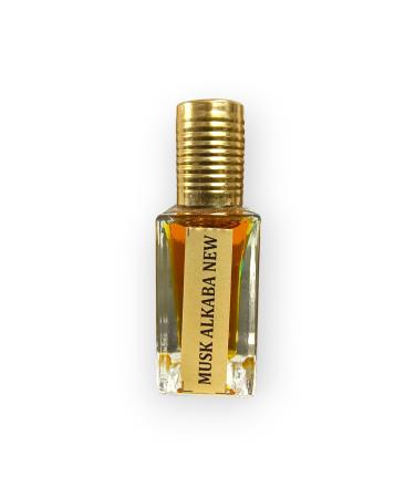 All Types Essential Oil Attar-Atar Parfum Oil Fragrance Perfume Unisex Men-Women Parfume Spray Scent Long Lasting Roll On Itar Semi Natural Non Alcoholic Volume:12ML (0.4 Fl Oz). (Musk Al Kaba New)