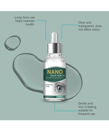 Optifusion Drops Herbionyx Nano Drop Serum with Lutein Vitamin C & E Mimics Natural Tear Film for Long-Term Daily Use without Irritation - Buy Online on GoSupps.com