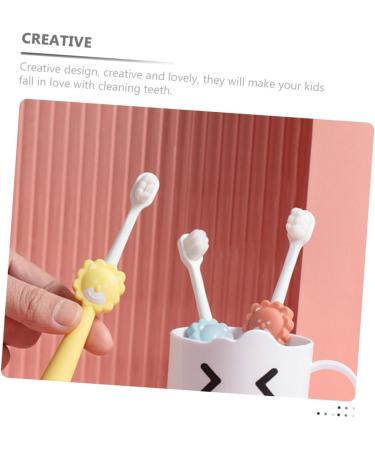 Coolhiya 3-Piece Children's Travel Toothbrush Set | Manual Toothbrush for Ages 3-12 | Essential Kids' Oral Care Accessories - Buy Online on GoSupps.com