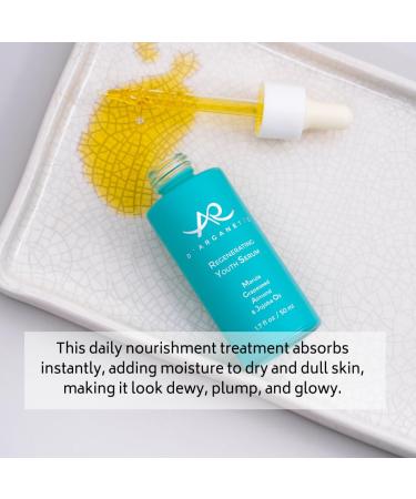 D Arganette Regenerating Youth Serum - Anti-Aging Facial Oil with Marula Grapeseed Almond & Jojoba Oil | Moisturizer for Dry Skin Fine Lines & Wrinkles | 1.7 oz Made in USA - Buy Online on GoSupps.com