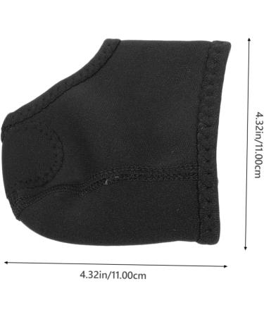 NOLITOY Heel Cover Pads | 4 Pairs Heel Protection & Cushion for Outdoor Use | Non-Slip SBR Socks for Ultimate Comfort - Buy Online on GoSupps.com