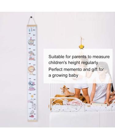 Children's Height Chart - Portable Growth Measure Wall Sticker for Toddlers & Babies | Cute Home Room Decoration - Buy Online on GoSupps.com