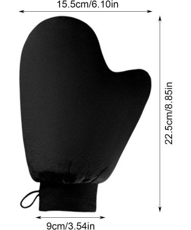 tanner de bronzage | Applicateur de Tan avec poignet lastique Sunless Body Tanner Spray and Mousse Applicateur pour les femmes Girls Girls Place Camping Picnic Cycling Sports Noir - Buy Online on GoSupps.com