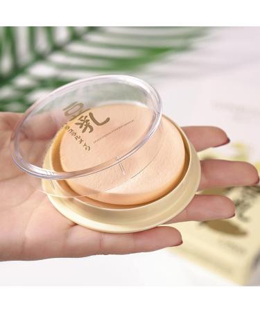 Concealing and Setting Soy Milk Powder Soy Milk Transparent Pressed Powder Japanese Concealing & Setting Soy Milk Powder Long Lasting Coverage Smoothing & Oil Control (Ivory) - Buy Online on GoSupps.com