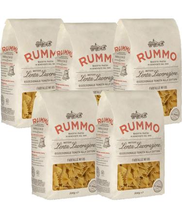 Amanti taste and passion Butterflies | Maxi Size 5 kg | Pasta | 100% Italian Grain | Pack of 10 x 500 g bags | Gift Idea