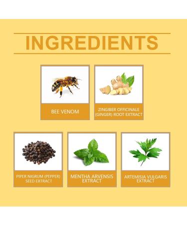 Bee Ven-om Lotion | Bee Ven-om Cream For Skin | Moisturising Skin Care Bee Lotion For Dry Skin | Moisturising Cream With Bee Ven-om For Smoothing The Skin And Reducing M-elanin - Buy Online on GoSupps.com