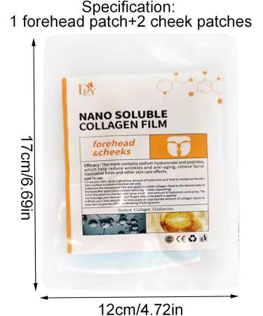 Aibyks Moisturizing Patches Forehead Patches Eye Fine Lines Patches | Gentle and Nourishing Brightening and Fast-Absorbing Lifting Patch for Eye and Smile Fine Lines - Buy Online on GoSupps.com