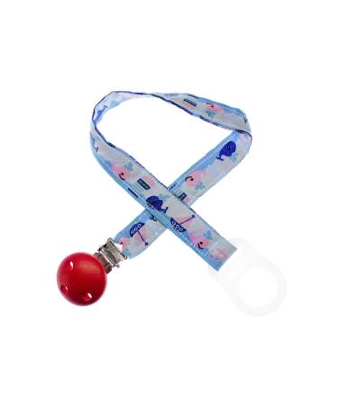 Miniblings pacifier chain whale handmade baby pacifier strap pacifier toddler