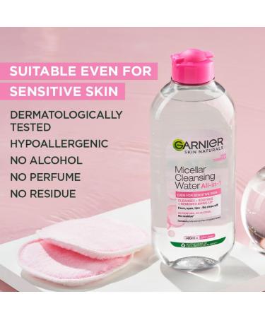 Micellar Cleansing Water 125ml | Gentle Makeup Remover & Cleanser - Shop Internationally - Buy Online on GoSupps.com